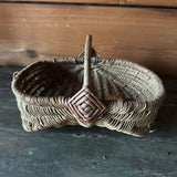 French Vintage Wicker Picking Baskets