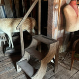 French Vintage 19th-Century 4-Step Staircase