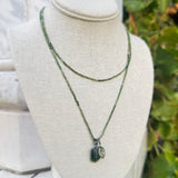 Green Tourmaline Necklace