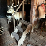 French Vintage 19th-Century 4-Step Staircase