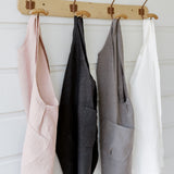 Apron Cross Back Handmade Belgian Linen