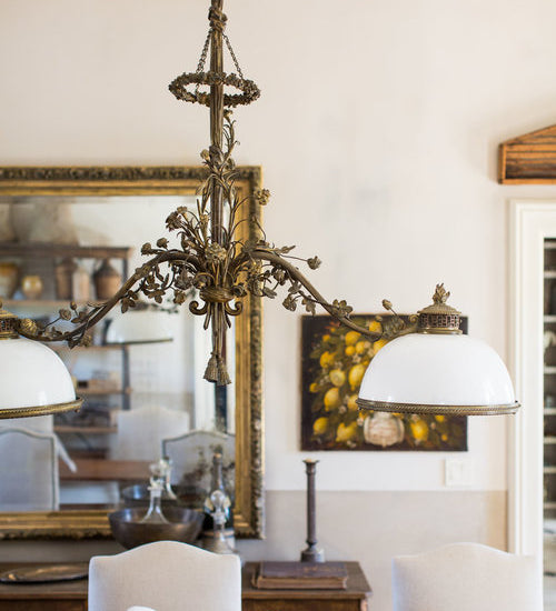 Living and Decorating with French Antiques