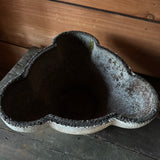 Scalloped Vintage Planter