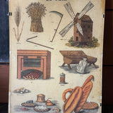 French Vintage School Poster - Bread (Early 1900s)