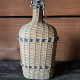 French Vintage Wicker Canteens