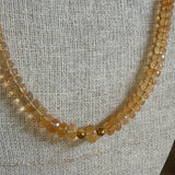 Necklace Mexica Fire Opal - BNR 3108