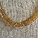 Necklace Mexica Fire Opal - BNR 3108