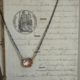 Necklace Ametrine and Sterling Silver BNR 3021