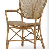 Chair Arm Hand Woven Rattan