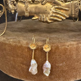 Earrings 18k/14k Headpins and Fresh Water Pearls BNR 1726