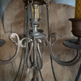 Candleabras Pair Metal