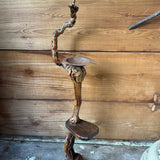 French Vintage Branch Ashtray Stand