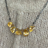 Faceted Citrine Necklace