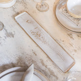 Tray Serving Rectangle Clay 3" x 14" Kala Stein